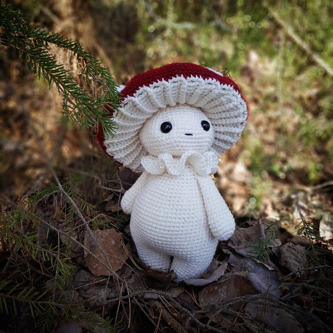 Mushroom Crochet Pattern – The Cozy Loop