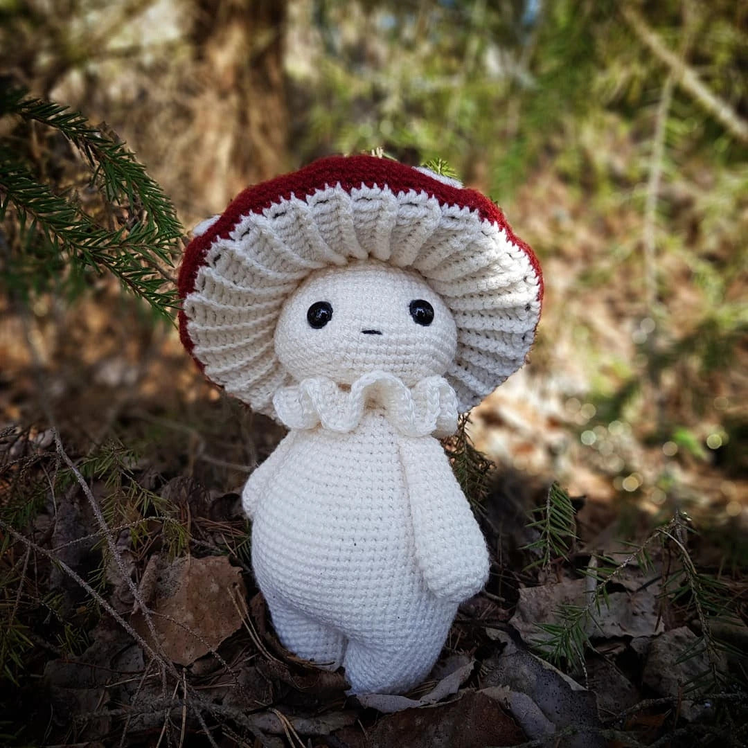 Mushroom Crochet Pattern – The Cozy Loop